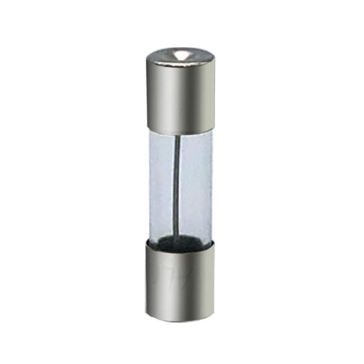 100pcs 250V Slow Glass Tubes 0.5-20A Fine Fuses Electronics Replacement for DIY