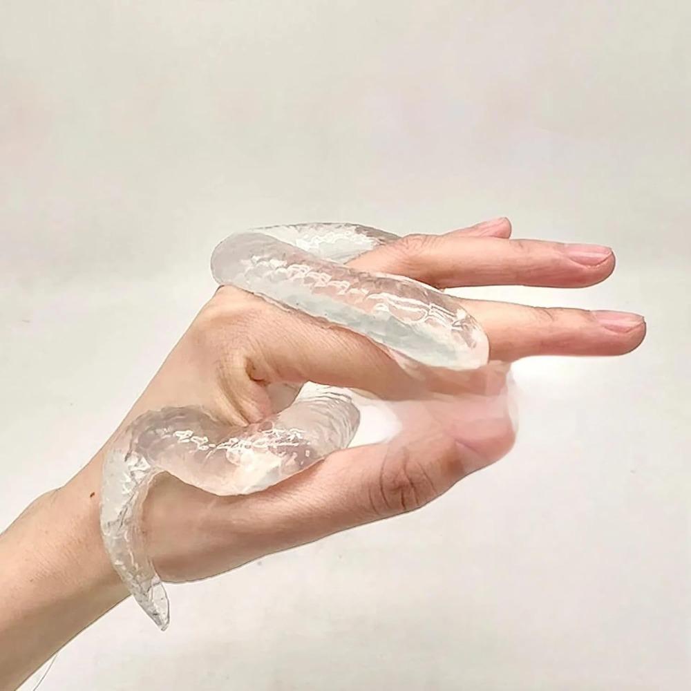 Quetschbare Schlange Stressball Dehnbare Fidget Spielzeug für Erwachsene Kinder, Squishies Handtherapie Sensorische Spielzeuge zur Angstlinderung ADHS Geschenke