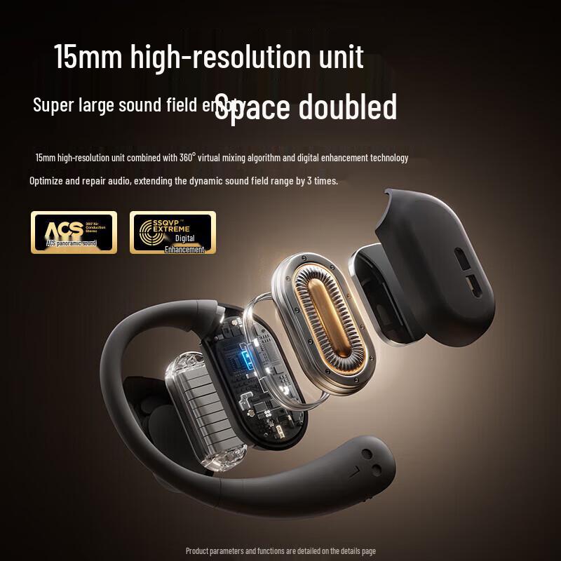 SANAG Z66Pro Open-Ear Bone Conduction Bluetooth Headphones