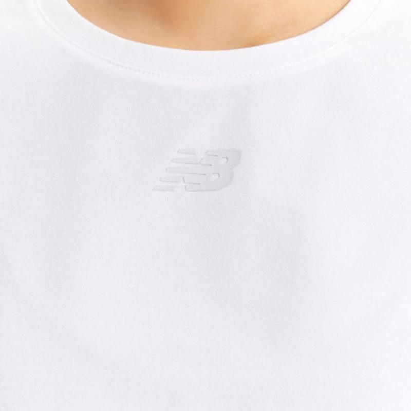 New Balance Tee Rqk Nbnee2w442 10 Women S Frozen Shirring Short Sleeve Tee  Slim Fi