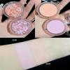 1 Pcs Durable Natural Powder Blusher Three-dimensional Flower Sun Red Face Makeup Cosmetics Monochrome Daily Nude Blusher ZPG