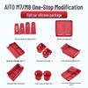 Fits 26 AITO M7/M8 Models: Central Control Wireless Charging Silicone Pad Upgrade Set