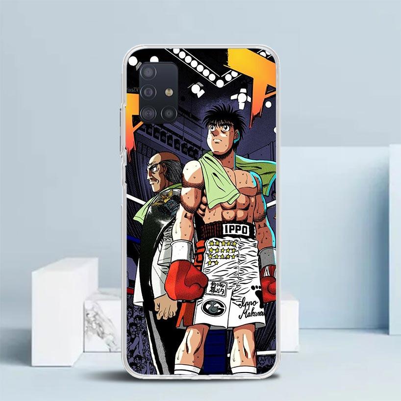 Hajime No Ippo Comics Soft Cover for Samsung Galaxy A12 A22 A32 A52 A72 A02S Phone Case Note 20 Ultra 10 S10 Plus A51 A71 A50S A