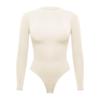 Hot-Selling European & American Style Slim-Fit Long Sleeve Bodysuit: Comfortable, Breathable, Seamless T-Shirt for Spring/Summer
