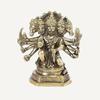 Panchmukhi Hanuman Ji Murti In Standing Position, Made Bajrang Bali Idol, Brass