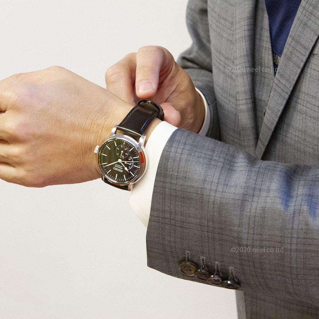 Seiko Presage Automatik Mechanisch Prestige Riki Emaillierter Kern Shop Exklusives Modell Herrenuhr, Linie, Design, Zifferblatt, SARW057,