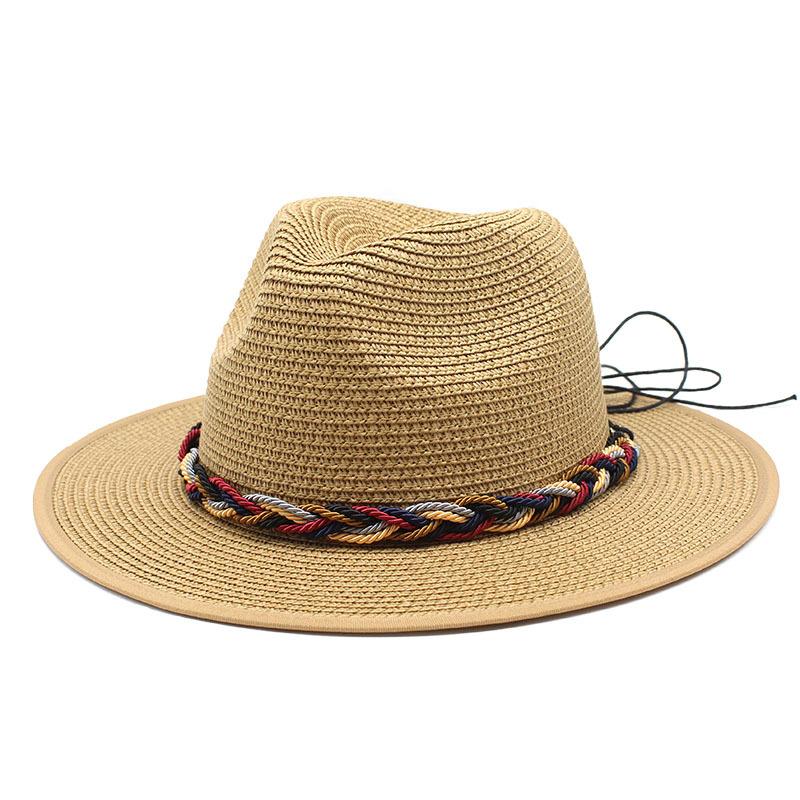 Spring And Summer Women Straw Hat Panama White Top Hat Sun Hat Travel Sun Protection Hat Photo Gift Hat
