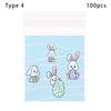 Quality Gift Packages Party Supplies Cute Bow Design Self-Adhesive Candy Bag Plastic Cookie Pocket