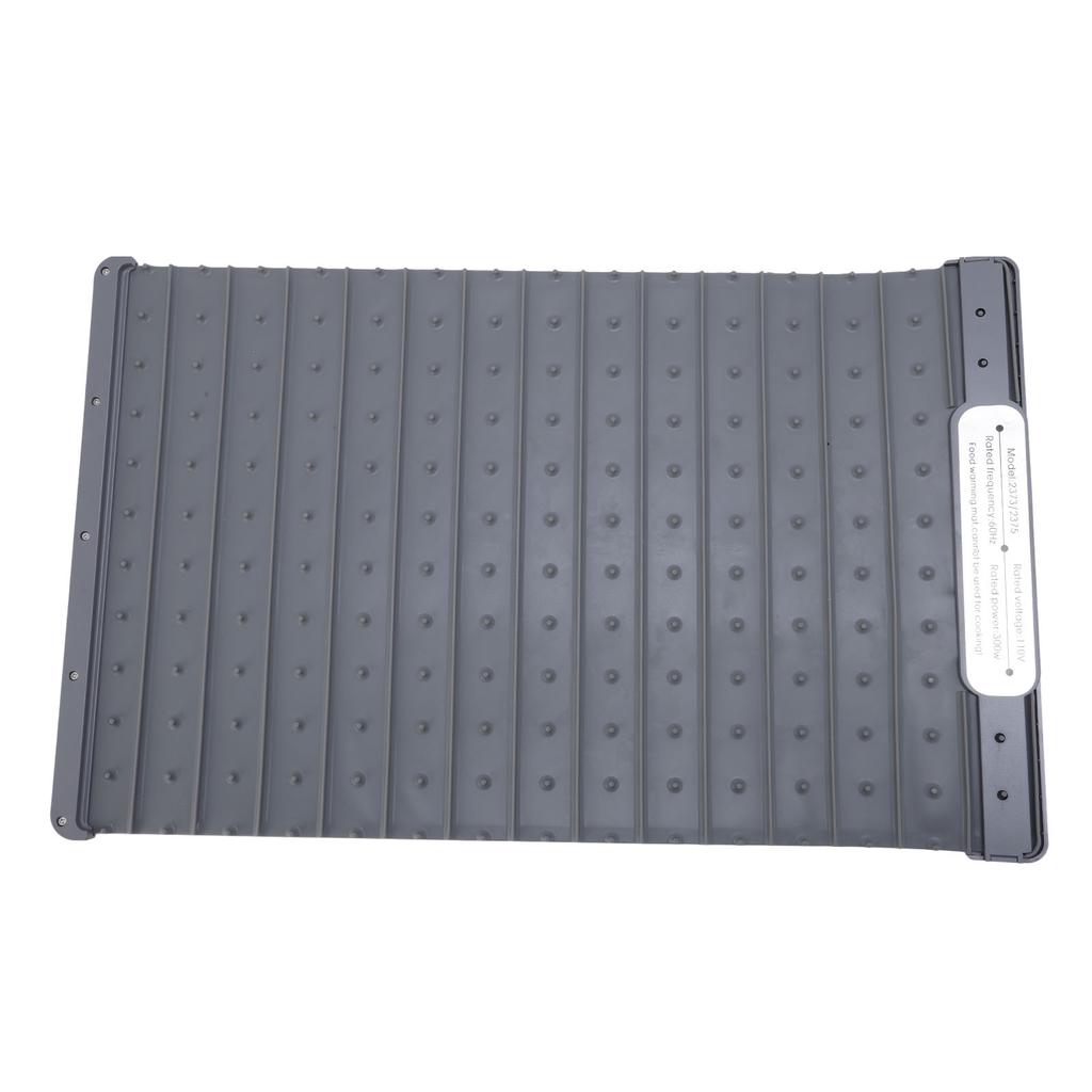 Electric Warming Tray Full   Heating Rollable Portable Silicone 3 Temperature Settings Versatile Food Warmer 60 degrees C-100 degrees C for Gath