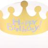 25Pcs Creative Happy Birthday Hat Crown Cap Diy Handmade Party Decor Po Prop For Adult Kids Cake Ornament