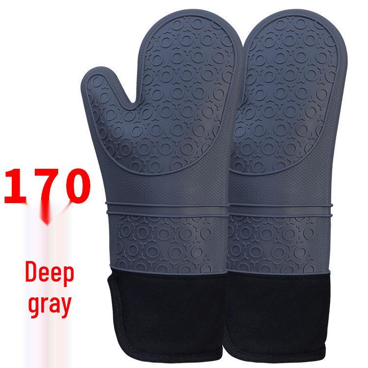 Nine Likes Hitzebeständige Silikonhandschuhe zum Backen - Dick, Qualitätsisolation
