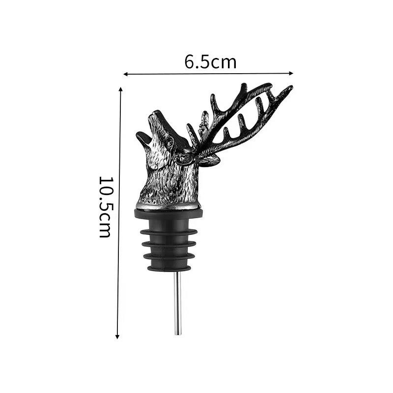 Bottle Nozzle Pourer Oil mouth with Bottle Stopper Cork Wine Bottle Red Dry Pot Plug Olive Dispenser