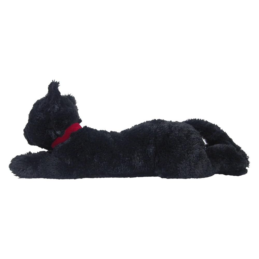 Hizaneko Plush Toy Black Small Size Soft Stuffed Animal