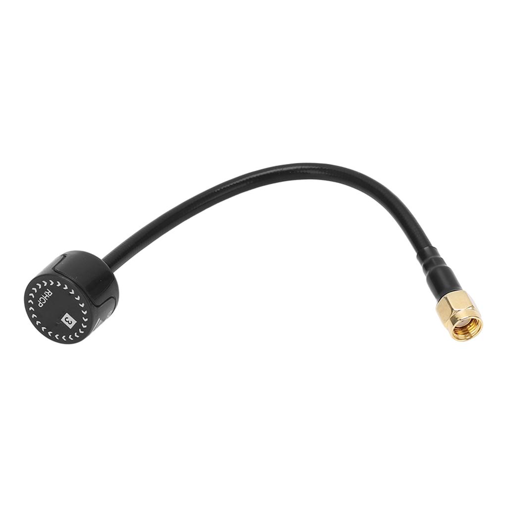 5.8GHz FPV Drone Antenna 155mm 2.5 Dbi Antenna with Inner Hole RPSMA for RC FPV Machine(Black )