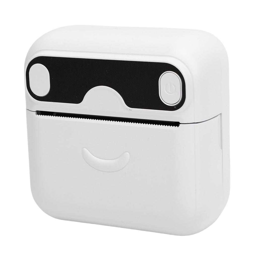 Wireless Pocket Printer Black and White Printing Multifunctional Portable Inkless Sticker Maker Machine with APP