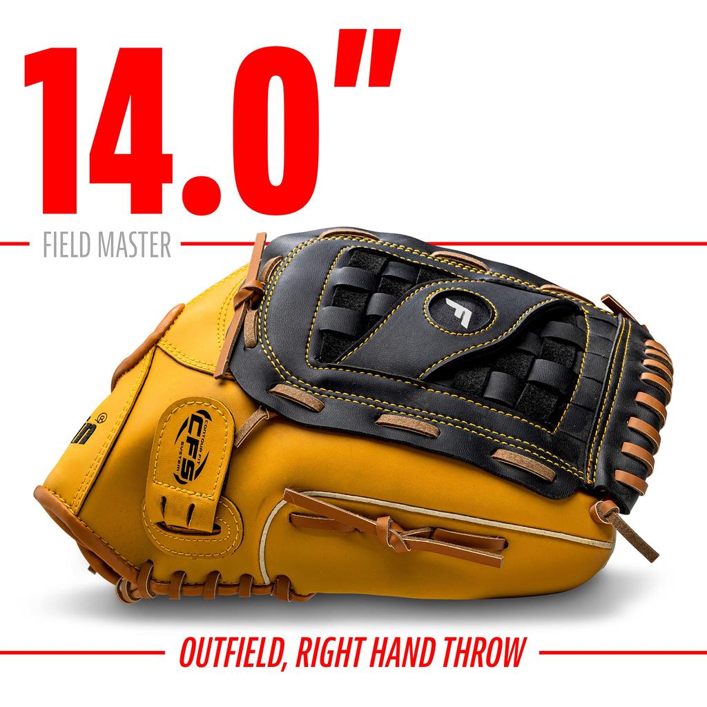Franklin Sports Field Master 36cm Imported from Baseball/Softball Glove, Infield/Outfield, Right-Handed Throw, [Officially Japan]