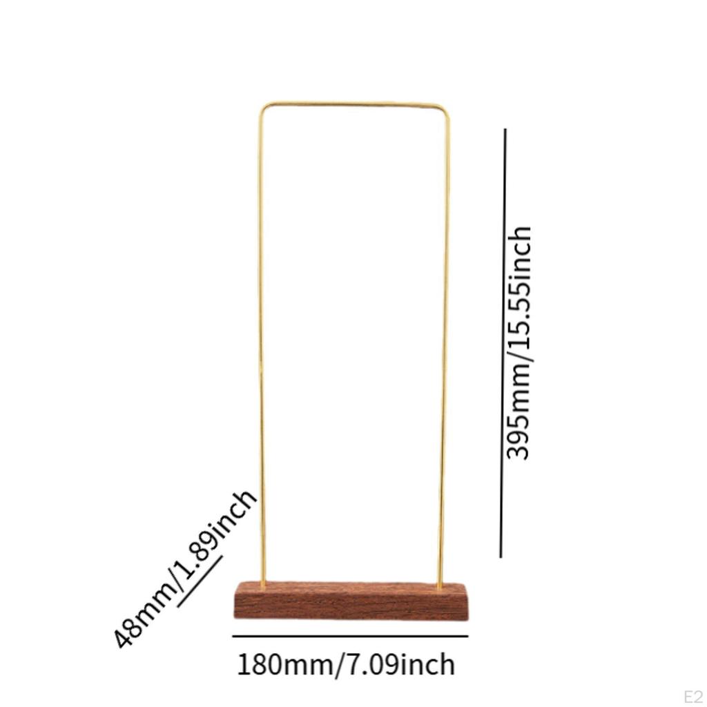 Wind Chime Stand Support Minimalist Versatile Rack Windchime Holder for Pendants Meditation Bells