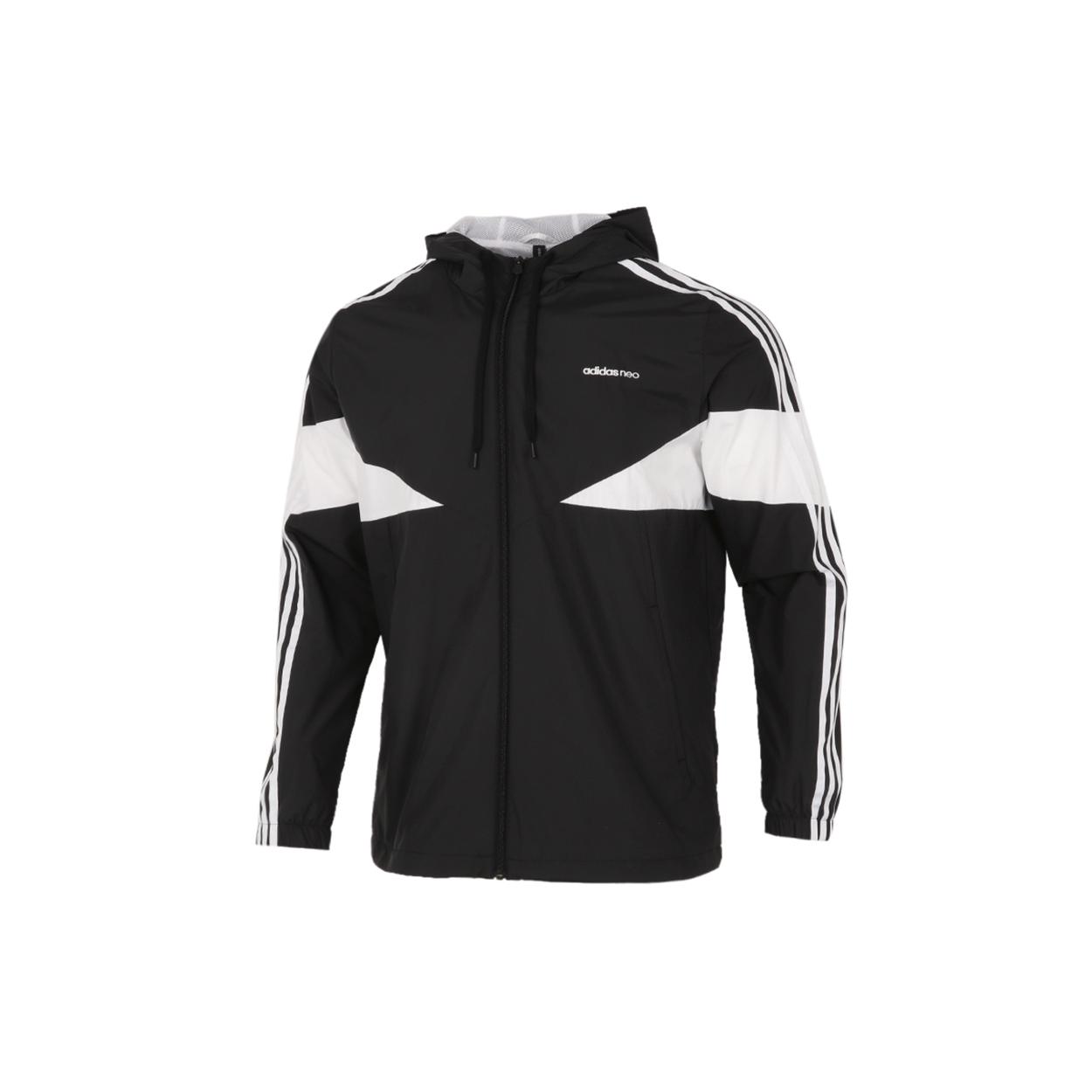 Куртки Adidas Мужские Черные С Капюшоном Умеренные GP5709 XXL
