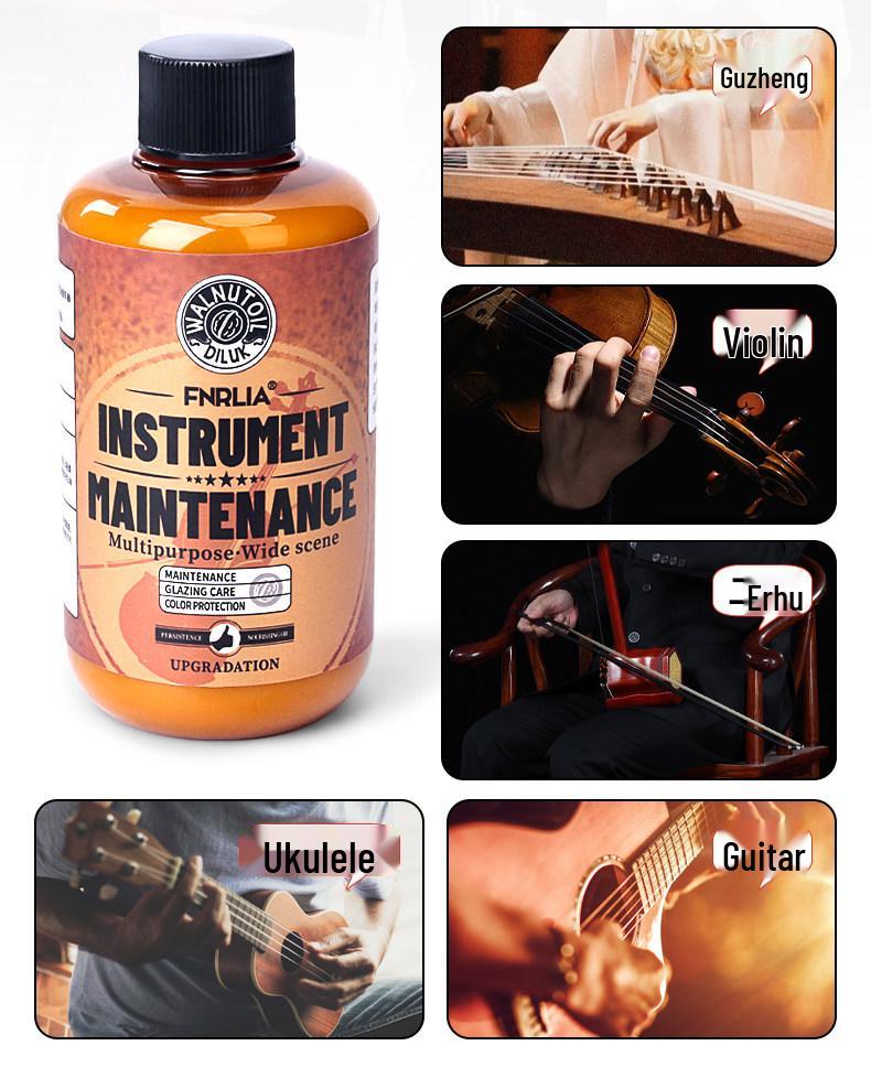 Guzheng & String Instrument Moisturizing Care: Soundboard Crack Prevention & Cleaning Cream