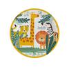 8 ROUND SAFARI WILD NATURE CARDBOARD PLATES 23CM Multicolour - PARTY TABLEWARE