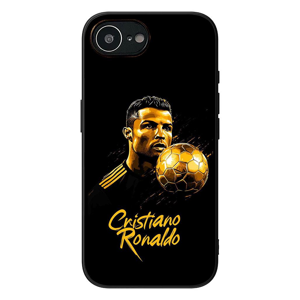 

Soccer No7 King CR7s Football No 7 Phone Case for Apple iPhone 16 17 Air 14 15 Pro Max Plus 16+ 16E 14+ ProMax Cover Casing iPhone 14