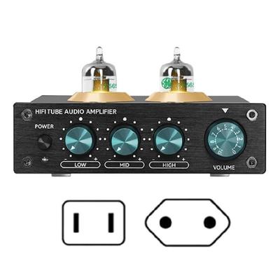 HiFi Sound Preamplifier Vacuum Tube Amplifiers Buffers Treble Bass Adjustment Preamp Tube Amplifiers Accessories