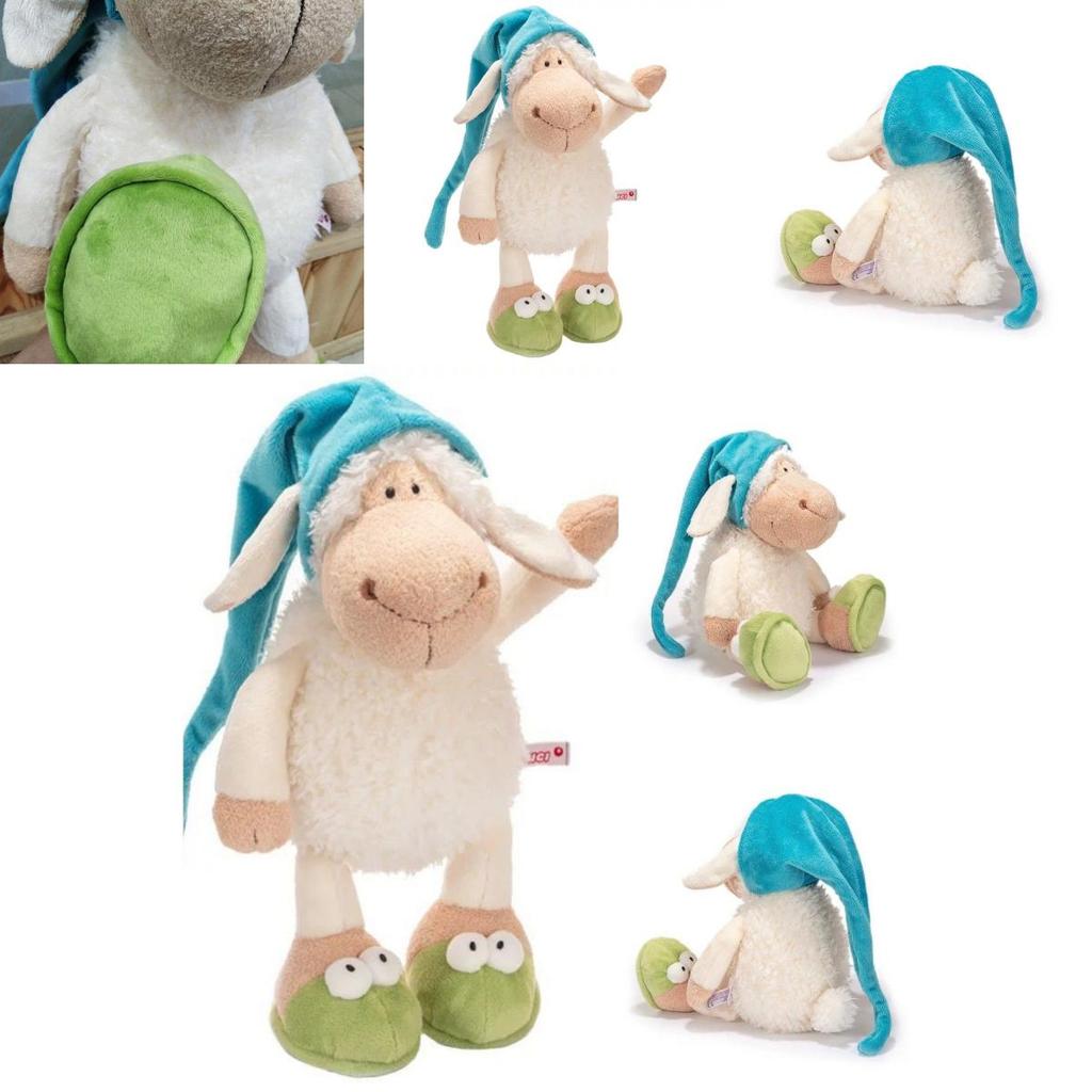 Cute Plush Hooded Sheep Doll For Kids Soft And Snuggly Sleepy Sheep Toy