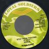 7inch Record SIZZLA - Stop From Fighting LS0021 Loyal Soldiers  Jamaica Reggae, Ska & Dub Used