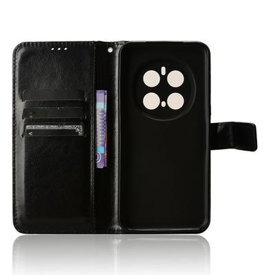 For Honor Magic7 Pro 5G Case Crazy Horse Texture PU Leather Phone Wallet Cover