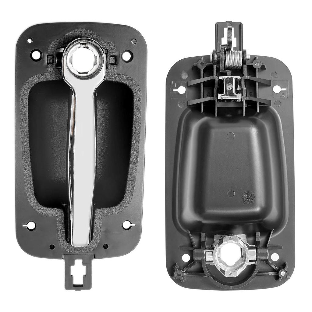 Chrome Exterior Door Handle with Keyhole for US Trucks (2594003C1)