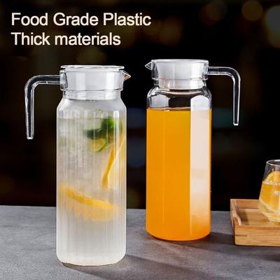 Bouteille d'eau de grande capacité Pot à café et à lait transparent Nouveau pichet à eau