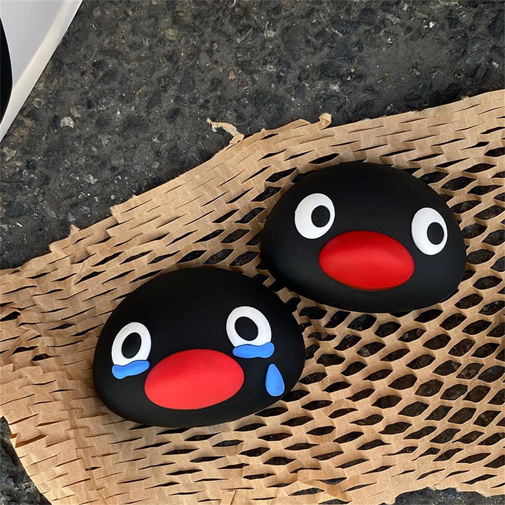 Korea Cute Cartoon Funny Penguin Lazy Griptok Bracket For iPhone 14 Pro Max Phone Holder Ring Support Stand Grip Tok Girl Gift