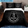 Fc Everton Crest Design 3PCS Bedding set,Ideal for1pc Duvet Cover And 2pcs Pillowcases Perfect for Christmas gift,Ideal for Bedroom, Dormitory