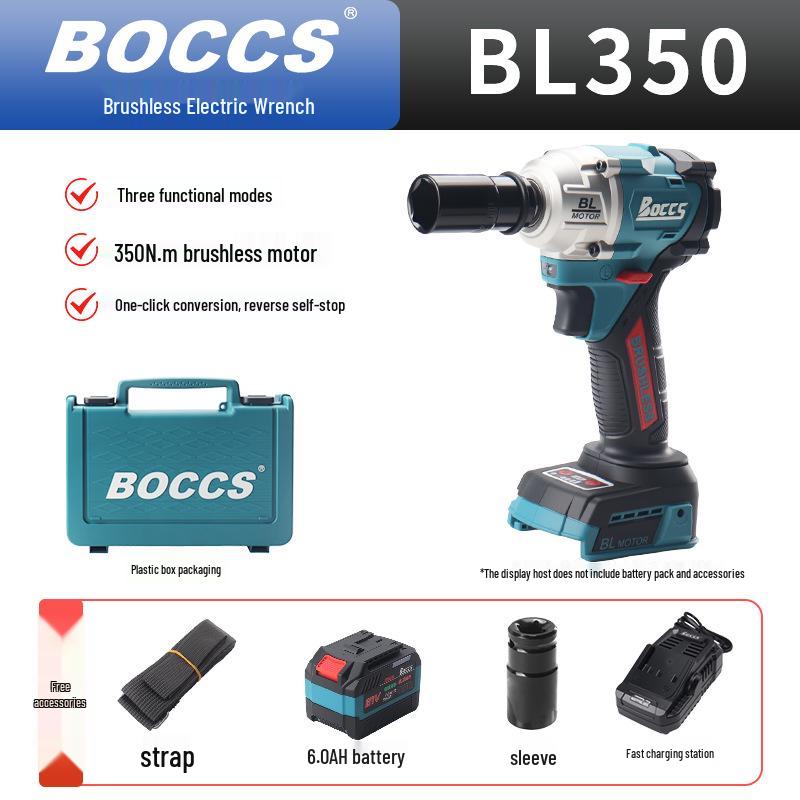 Cordless Multi-Functional Brushless Impact Wrench & Electric Screwdriver Set