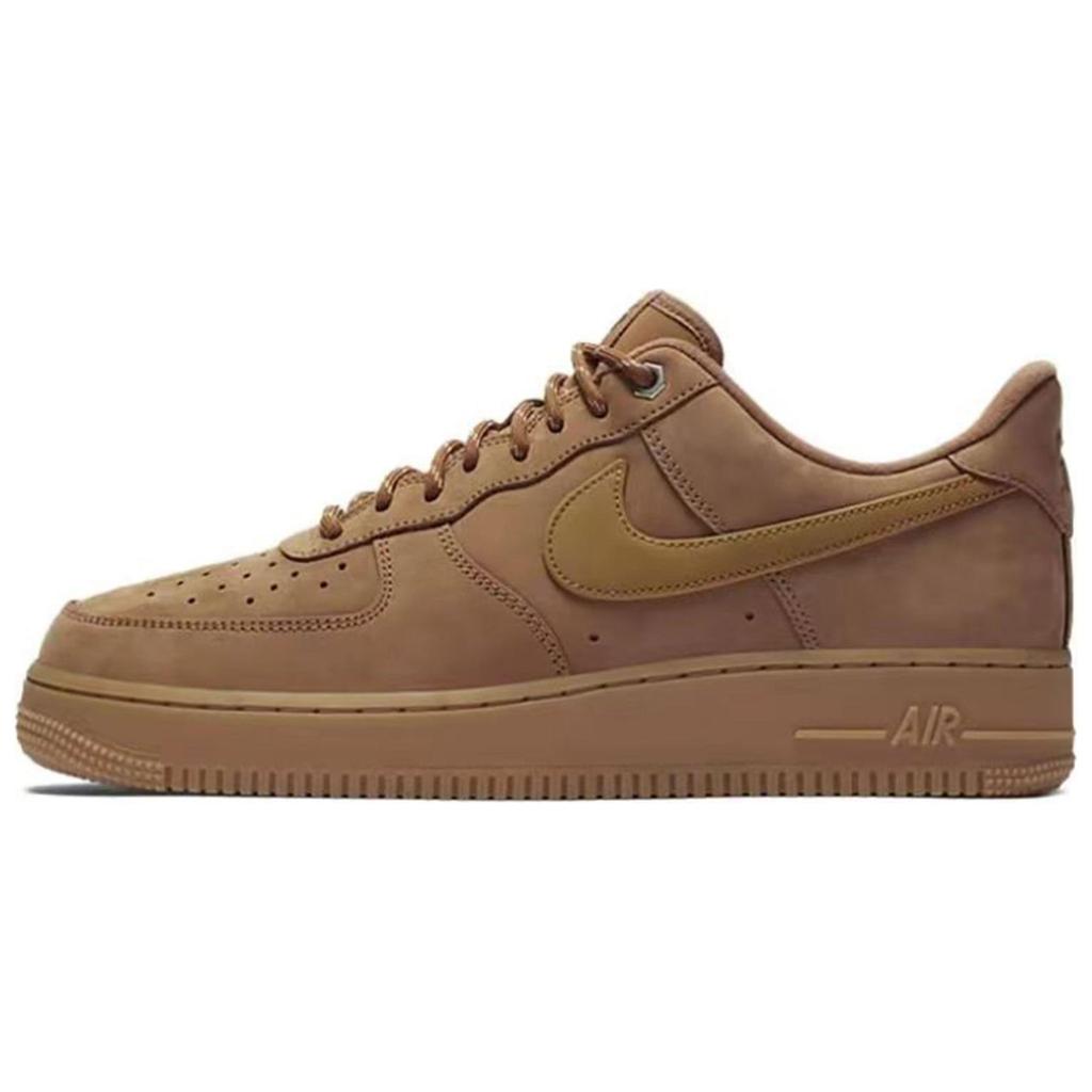Nike Air Force 1 Low 07 LV8 'Wheat/Flax' Multiflower, Skywalker, Shopping Bag Low top Skateboard Shoes Unisex Gray CJ9179-200(Team113-S-BOX)