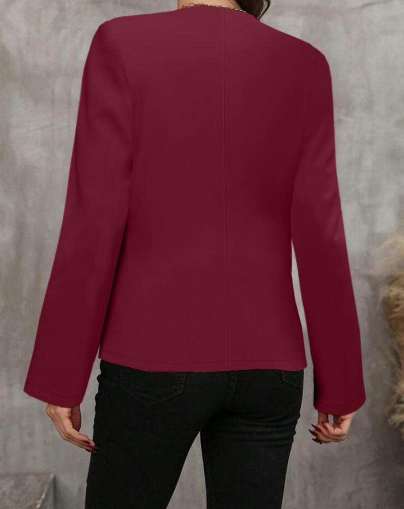 2025 Trendy European & American Women's Slim-Fit Casual Jacket