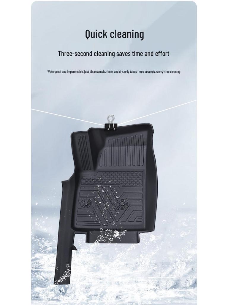TPE Full-Coverage Floor Mats for SAIC Maxus G50/G50Plus Seven-Seater Models