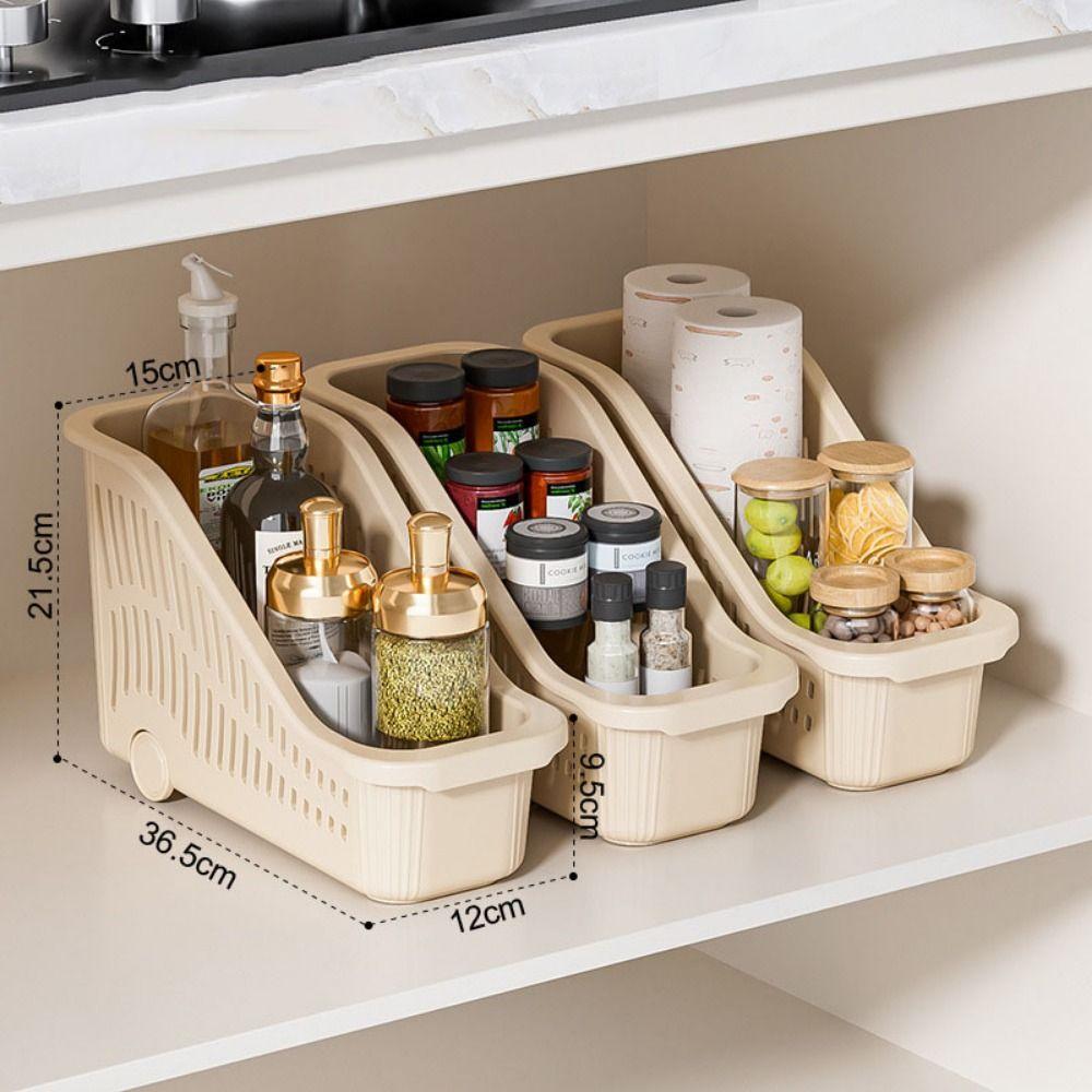 Large Capacity Sundry Storage Case Multi-function Kitchen Cabinet Organizer  Kitchenware Storage