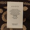 GUCCI [Excellent Condition] 598993 3GC15 GG Glitter Jacquard Fringe Scarf 45 x 76.8" Beige / dark brownUsed