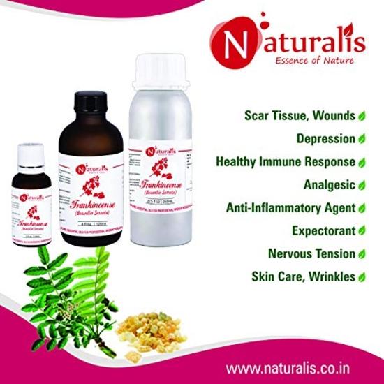 Naturalis Frankincense Essential Oil 100% Pure & Natural - 30 Ml Pack Of 2
