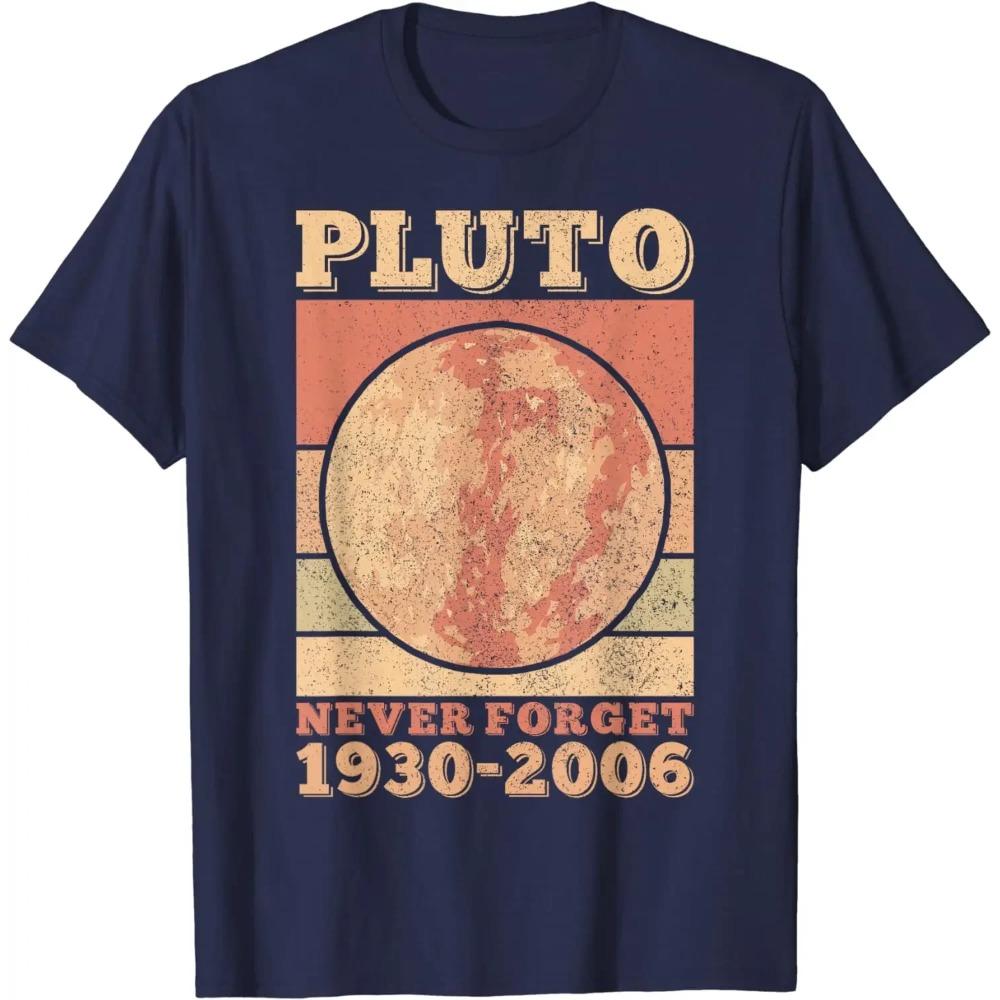 Pluto Never Forget Space Science Astronomy Men Women Funny T-Shirt