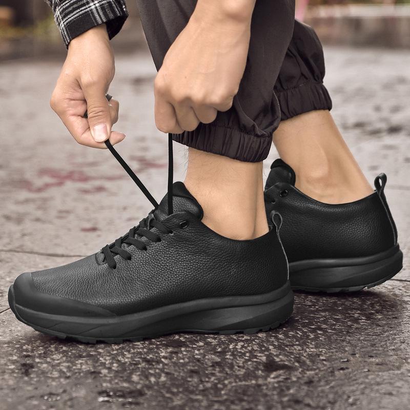 Men's Lightweight Autumn/Winter Casual Leather Shoes - Top Layer Cowhide