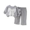 Kids Casual Long-Sleeve Set, Comfortable Daily Wear Outfits