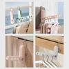 Outdoor Travel Portable Folding Clothes Hanger Portable Seven Hole Clothes Hanger Business Trip Hotel Clothes Hanger Divine Tool