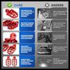 Dirt Bike Foot Pegs Footpegs Rest Pedal CNC for MX 650 500 MX650 MX500 SX500 MX350 Electric Dirt Bike Red