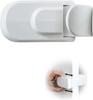 Anti Opening and Anti Climbing Buckle Safety Door Lock Tool Free and Glue Free Non Destructive Installation Anti Child Cat and Dog Door Opening