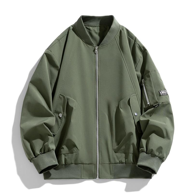 Plus Size Jacket Autumn Men's Jacket Outdoor Stand Collar Loose Couple's Waterproof Mountaineering Jacket