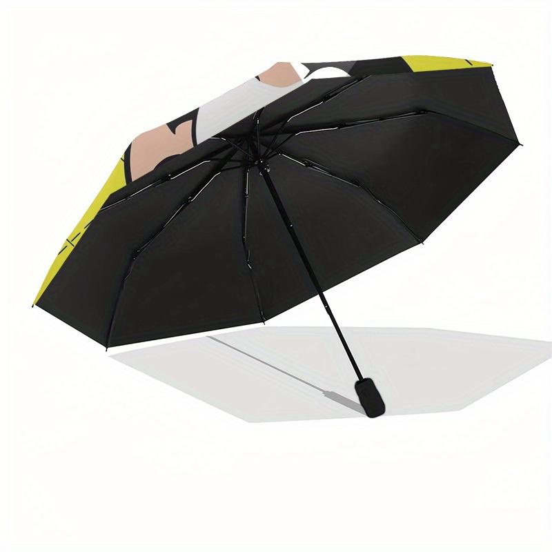 1pc Watermelon Magali, Cartoon Themed High-quality Umbrella,Automatic Opening and Closing Umbrella,Multi-functional Umbrella G0811212