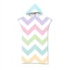 Adult Bath Towel Beach Towel Cape Geometric Print Hooded Bath Towel
