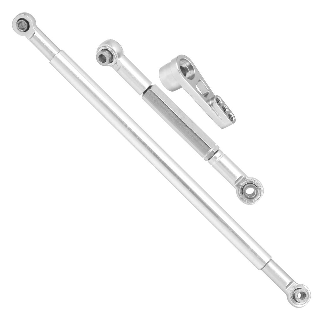 Steering Rod Link Arm Aluminum Alloy Steering Link Rod for MN86K 1Celsius12 RC Car